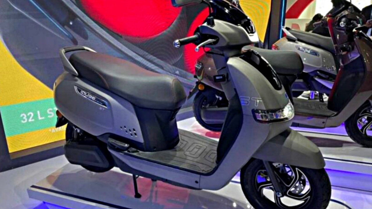 TVS की इलेक्ट्रिक स्कूटर
