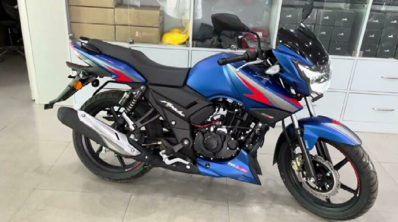 नई चमचमाती TVS Apache