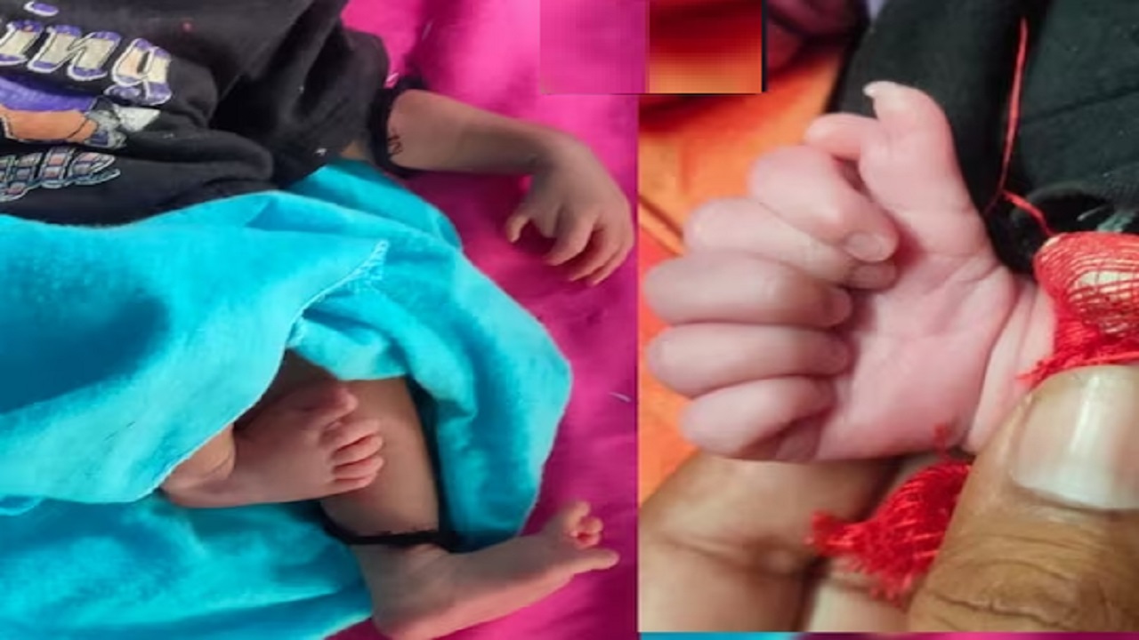 जन्म लेते नवजात के