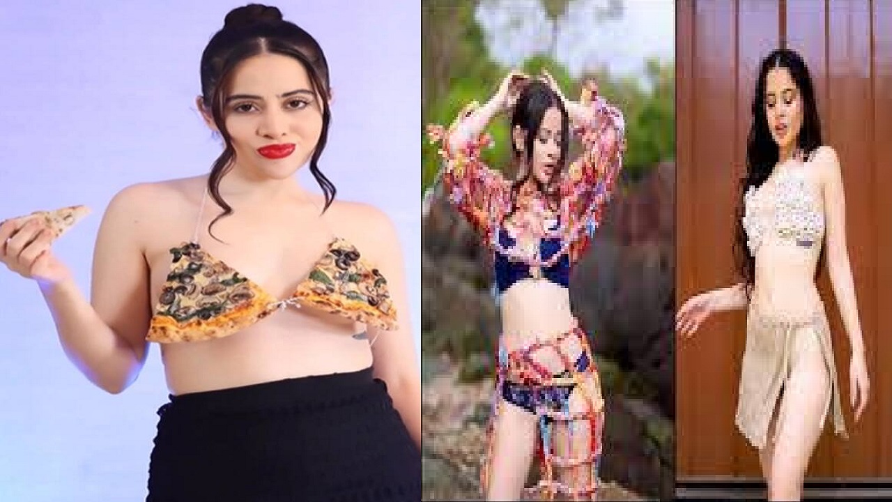 Uorfi Javed के पिज्जा