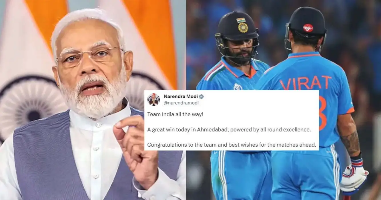 प्रधानमंत्री ने टीम इंडिया