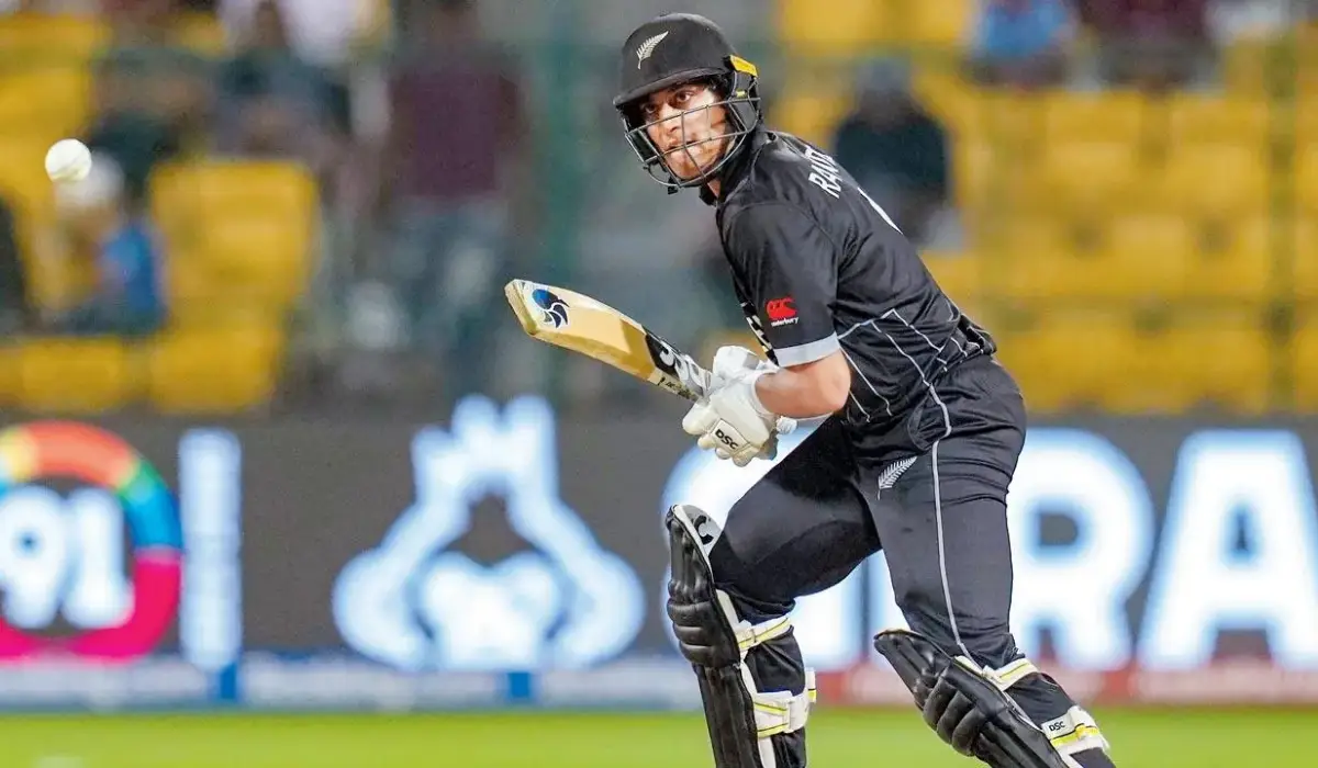 पिता ने रचीन रविन्द्र