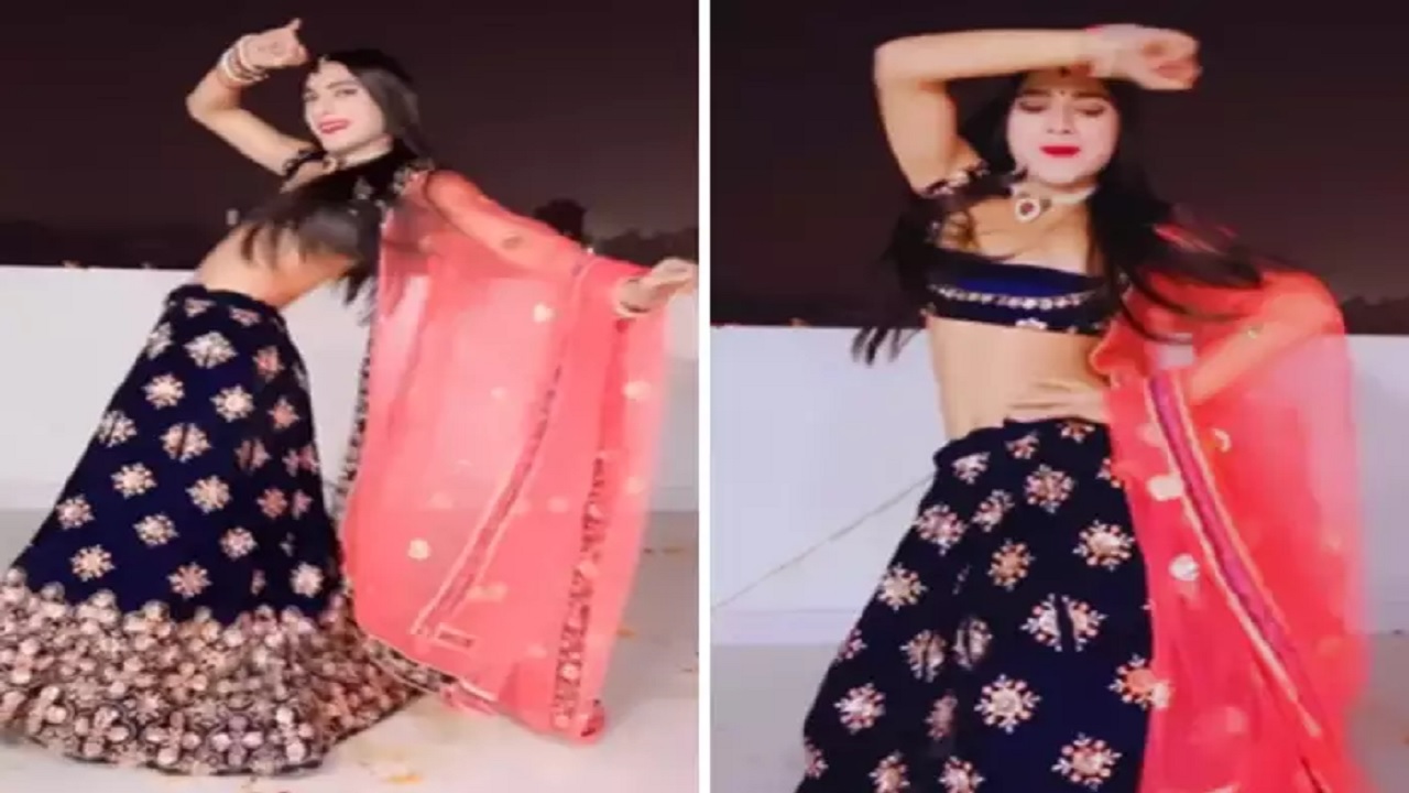 लहंगा-चोली पहन लड़के ने