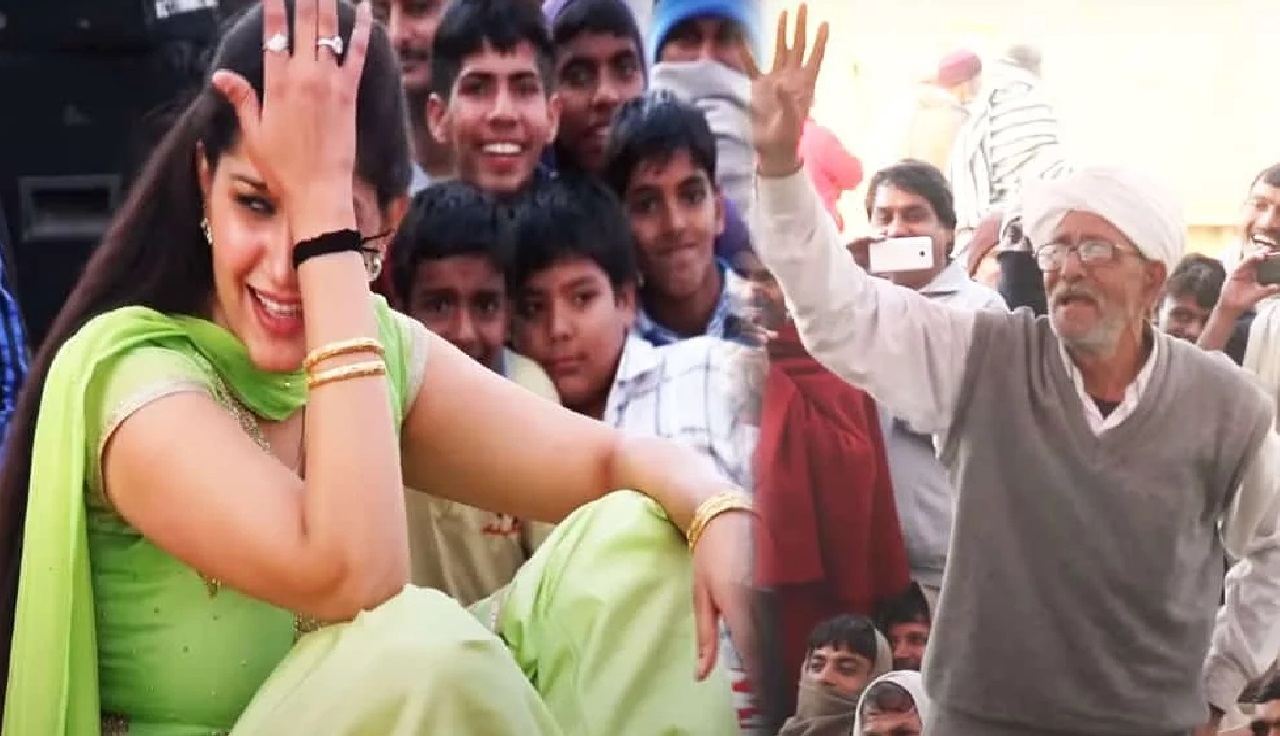 सपना ने जबरदस्त ठुमकों