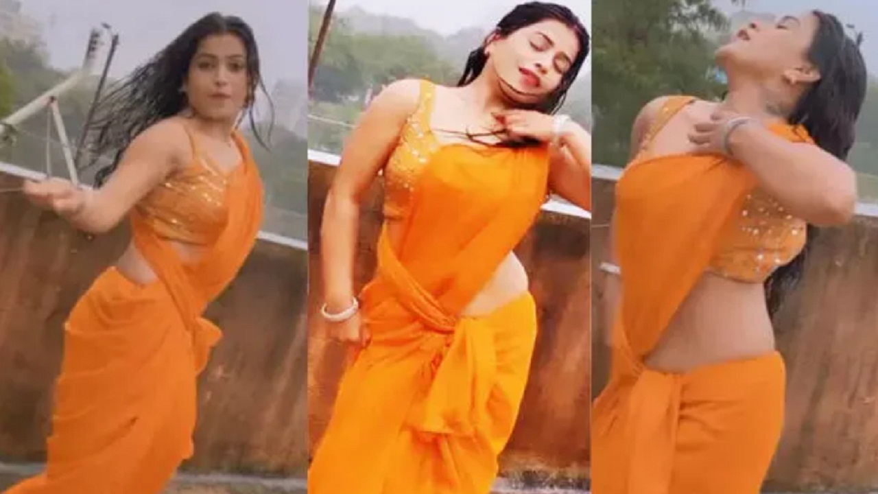 भरी बरसात में भाभी