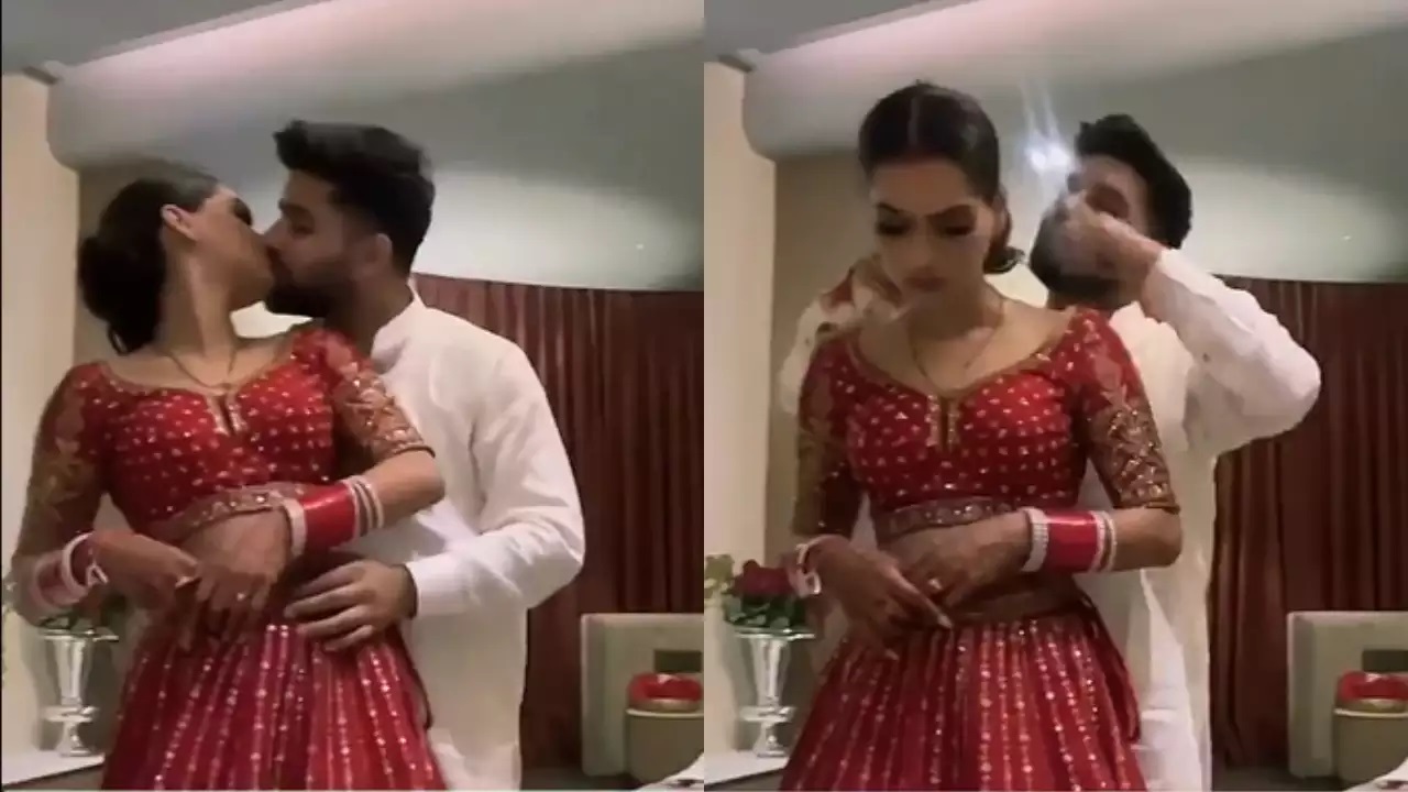 एक कपल का सुहागरात