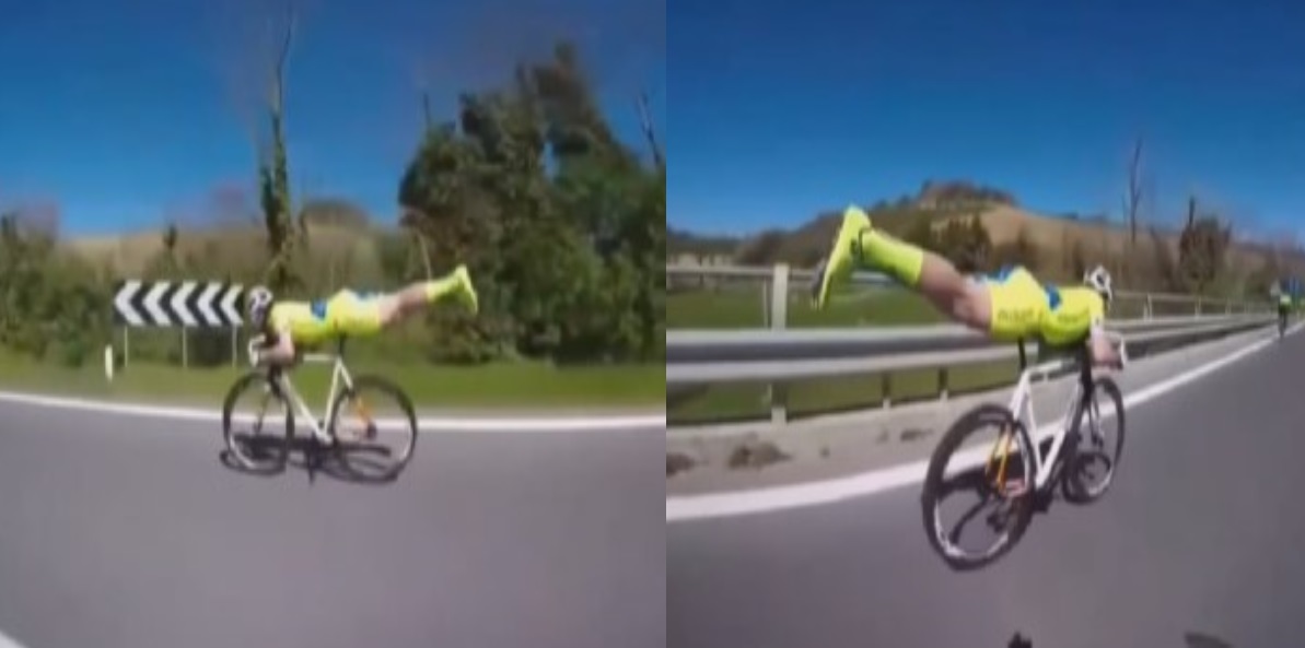 साइकिल रेस जीतने के