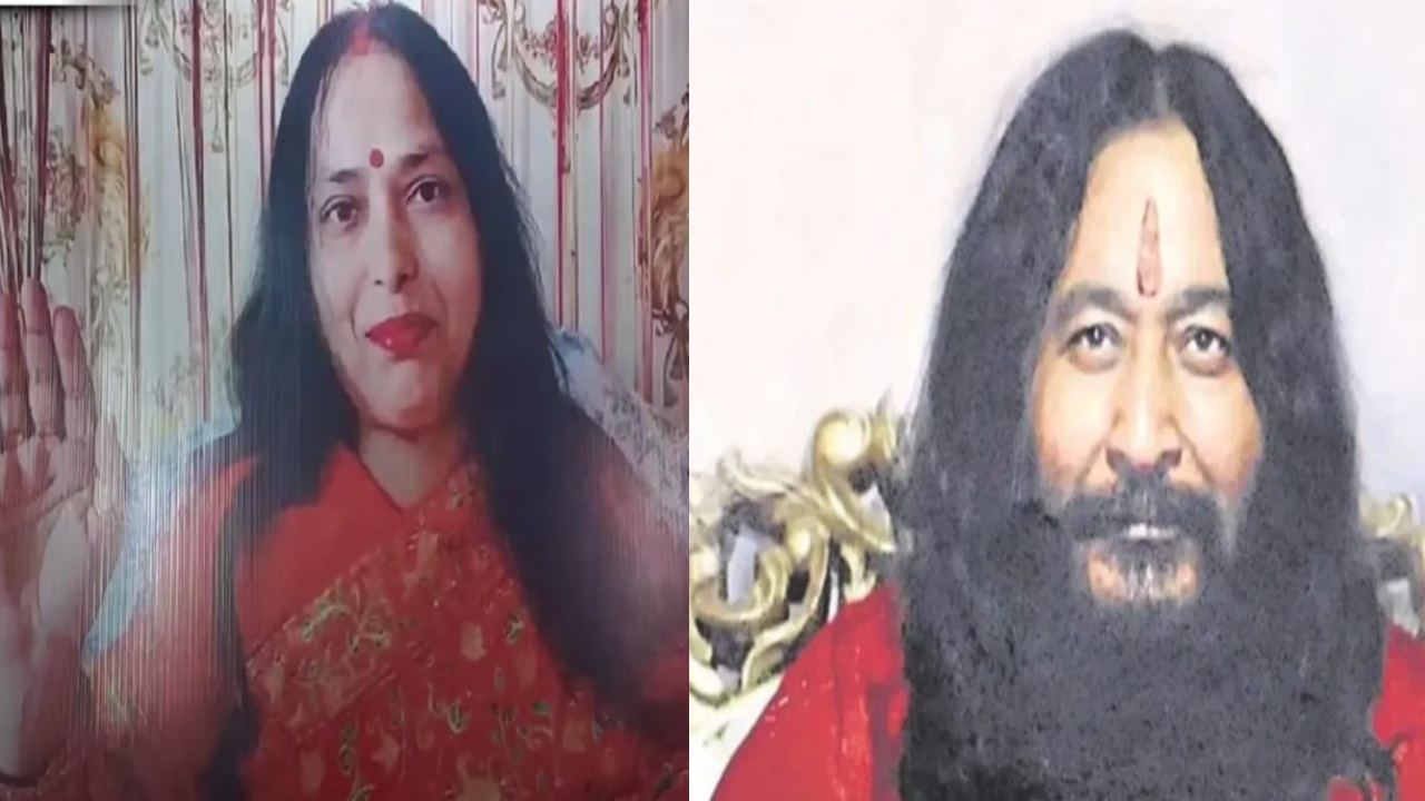 समाधि में बैठे गुरू