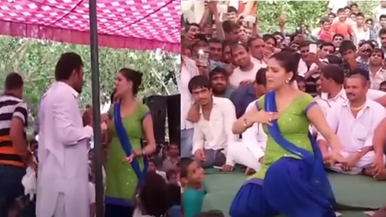 सपना ने गाने ‘चोली