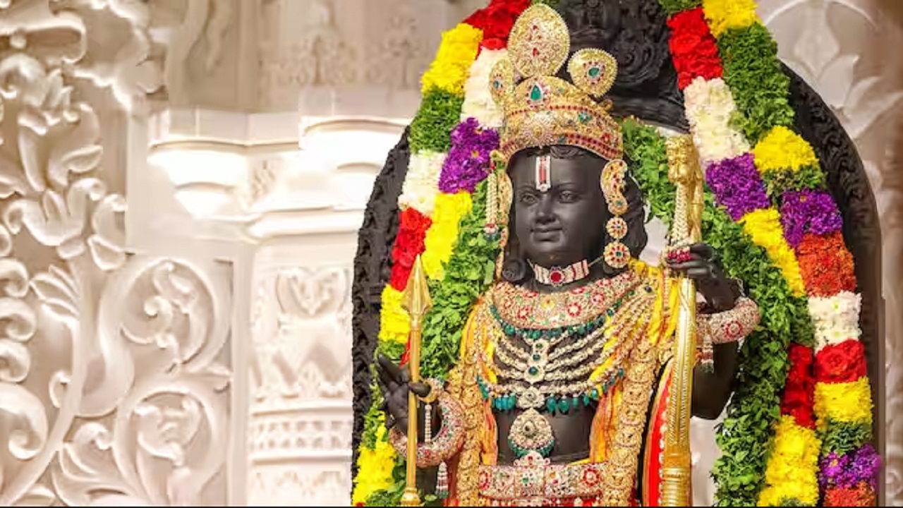 राम मंदिर के गर्भगृह