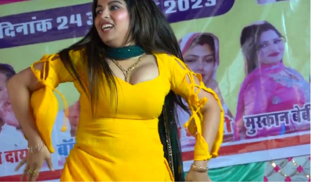 पीले सूट और हरे