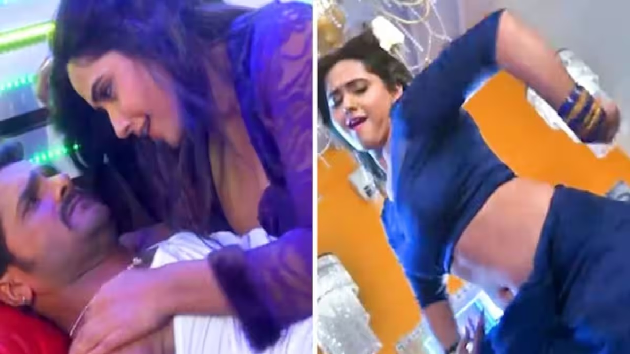 काजल को लहंगा में