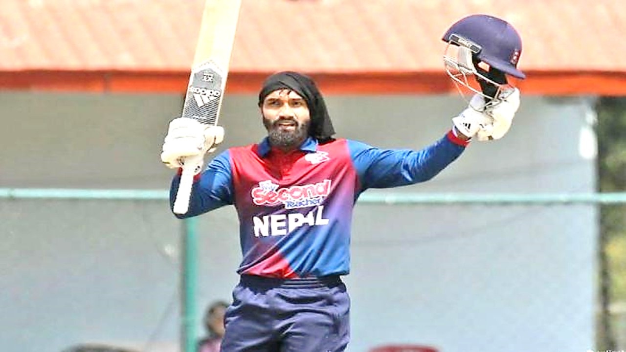 नेपाल के बल्लेबाज ने